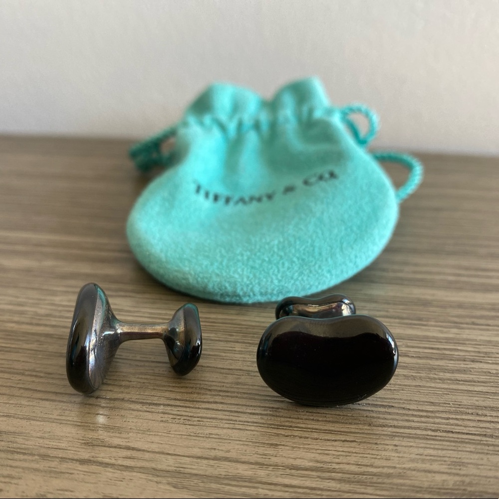 Tiffany & Co Black Cuff Links